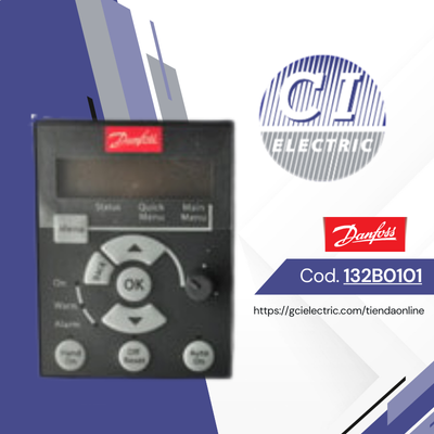 Panel de control LCP 12, w. potmeter, - 132B0101