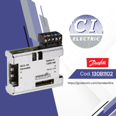 Tarjeta de comunicación DeviceNet MCA 104, uncoated - 130B1102