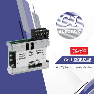 Tarjeta de comunicación Profibus Converter MCA 114, ctd - 130B1246