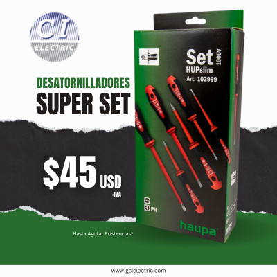 Desatornilladores Super SET