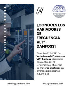 Conoces los Variadores de Frecuencia VLT Danfoss