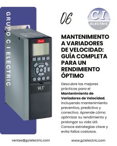 Mantenimiento a Variadores de Velocidad