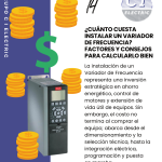 Cuanto cuesta intalar un Variador de Frecuencia