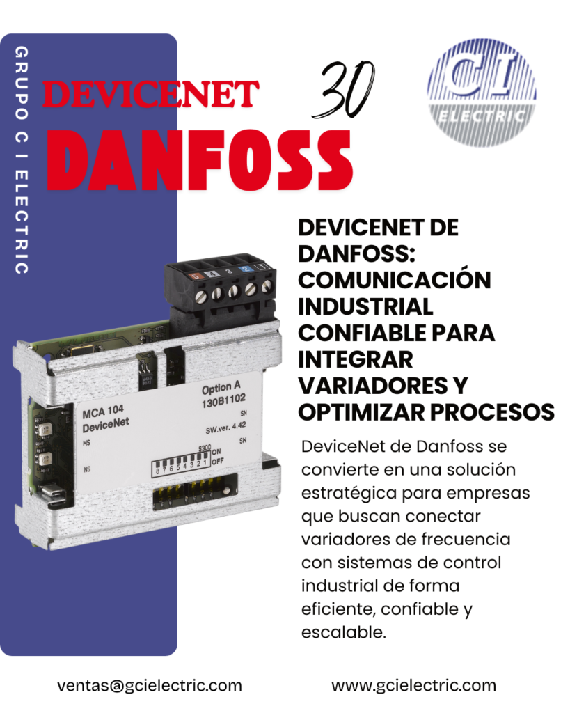 DeviceNet de Danfoss