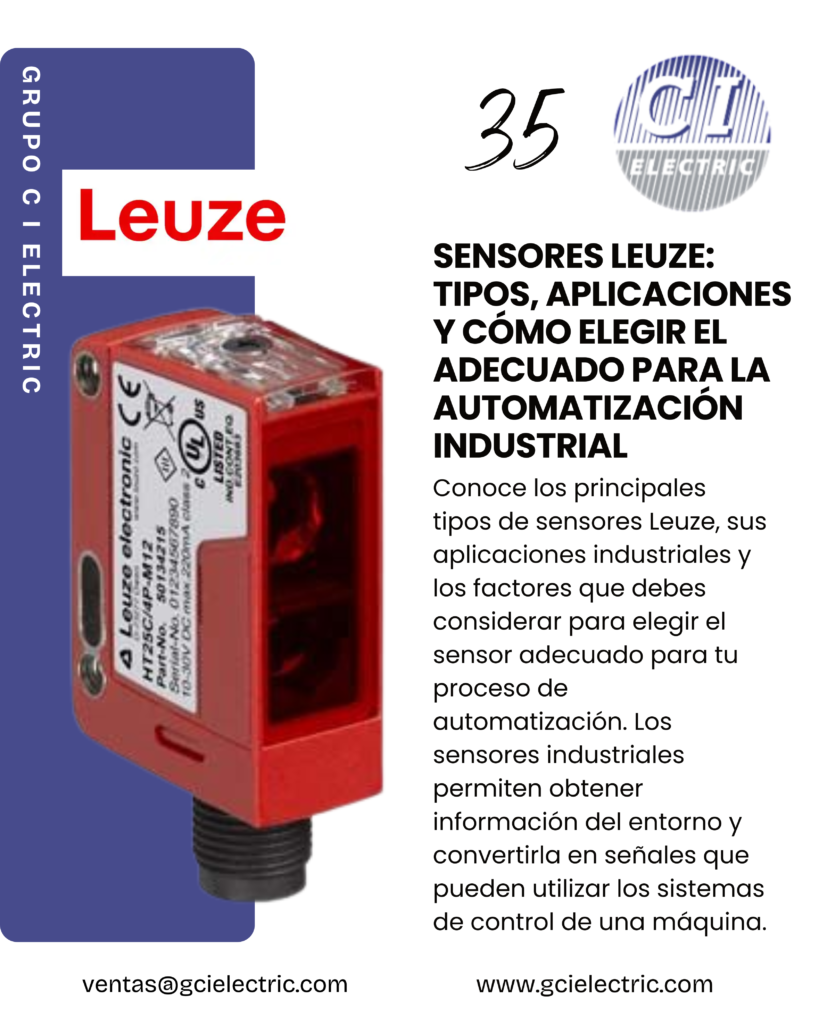 Sensores Leuze